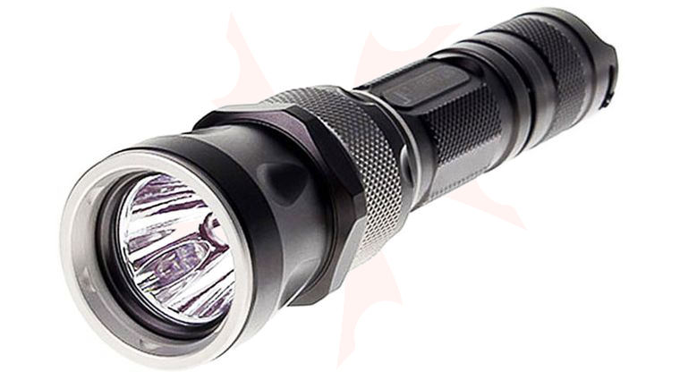 JETBeam RRT26 Aluminum LED Flashlight 2xCR123, 980 Max Lumens