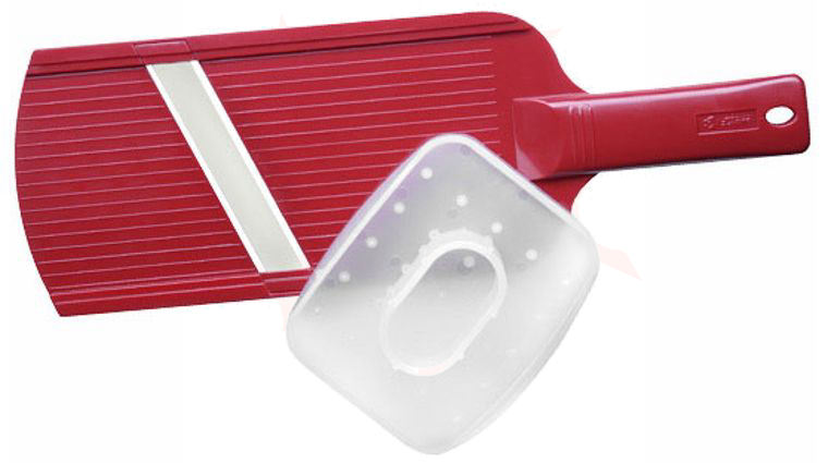Kyocera Advanced Ceramics (Red) Double-Edged Ceramic Mandoline Slicer