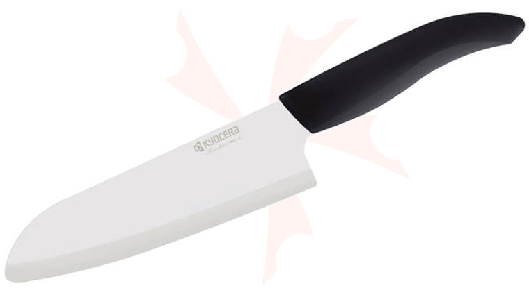 Kyocera Advanced Ceramics Revolution Chef's Santoku Knife 6