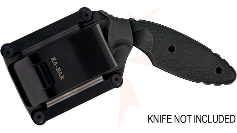 KA-BAR 1480S Black Hard Plastic Sheath for TDI Knives, Knife Not Included