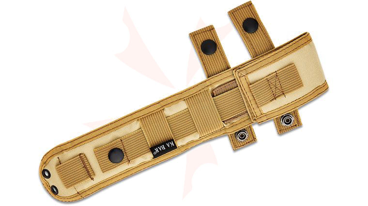KA-BAR BK15S Tan Cordura Sheath for Short Becker Knives