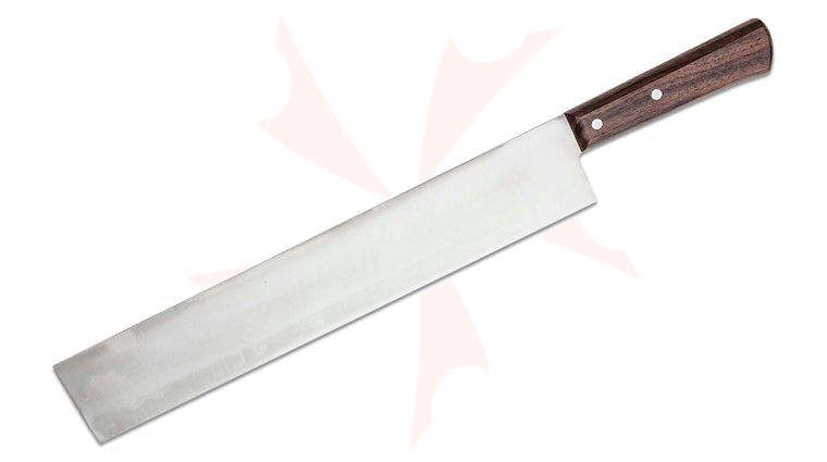 Kanetsune 14 inch Watermelon Knife, Rosewood Handle