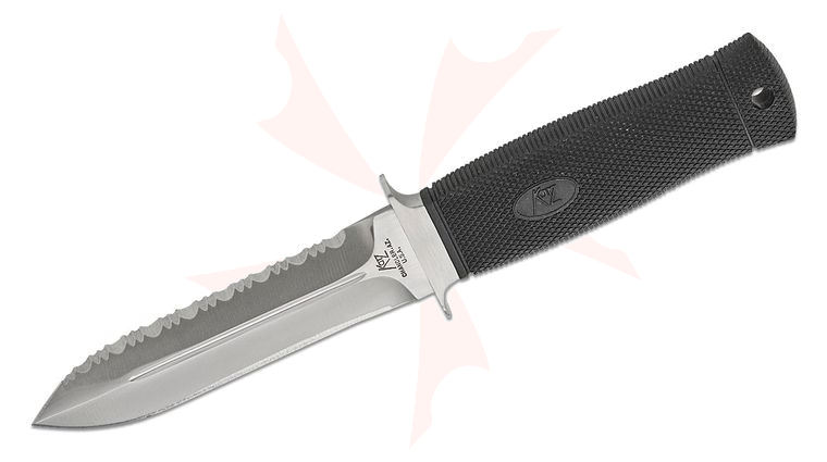 Katz Avenger Dive Knife with Double Edged Blade Dive Sheath