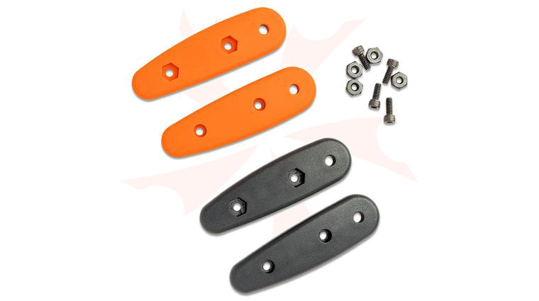 KA-BAR BK14HNDL ESEE BK24 Becker Eskabar Black and Orange Handle Scales