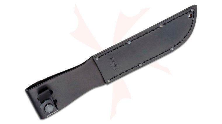 KA-BAR 1211S Replacement Black Leather Sheath, Fits KA-BARs with 7 inch Blades