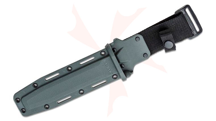 KA-BAR 5011S Foliage Green Hard Plastic Sheath, Fits Most KA-BAR with 7 inch Blades