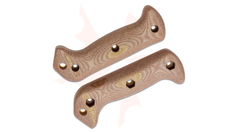 KA-BAR Becker Linen Micarta Handle Slabs (Knife Not Included)