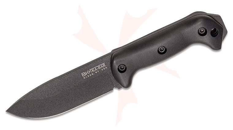 KA-BAR BK22 Becker Campanion Fixed 5.25 inch Black 1095 Blade, Polyester Sheath