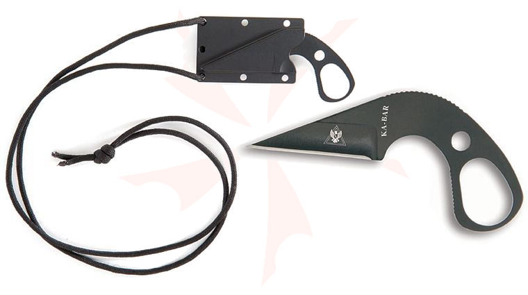 KA-BAR 1478BP Last Ditch LDK TDI Law Enforcement Boot / Neck Knife 1.7 inch Blade