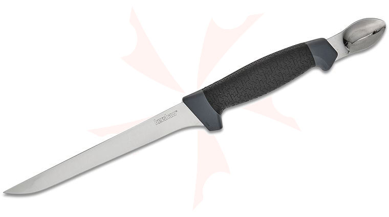 Kershaw 1243SH Spoon-Handle Fillet Knife 7 inch Blade, K-Texture FRN Handle