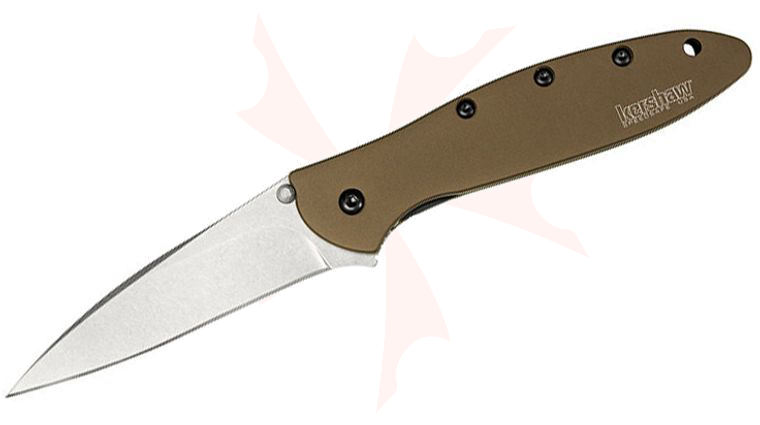 Kershaw 1660SWBRN Leek Assisted 3