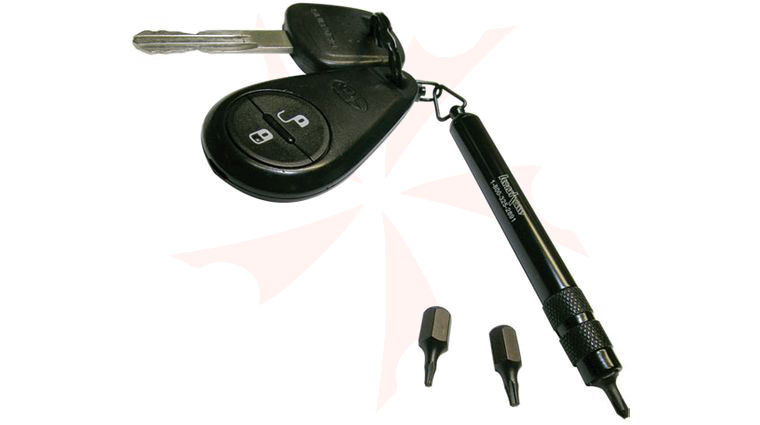 Kershaw Keychain T-Tool (Torx) with T-6, T-8 and T-10 Bits