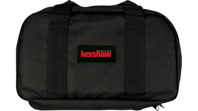 Kershaw Z997 Nylon Zipper Knife Storage Bag with 18 Padded Knife Pockets