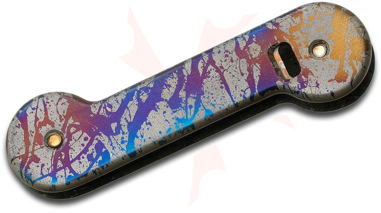 KeyBar Key Organizer Carbon Fiber/Titanium Model with Splatter ...