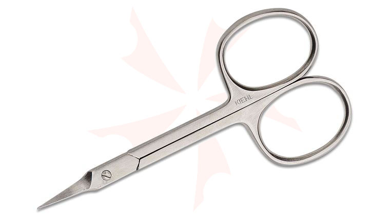 Kiehl Solingen 9cm Professional Cuticle Scissors, Curved Tower Pointed