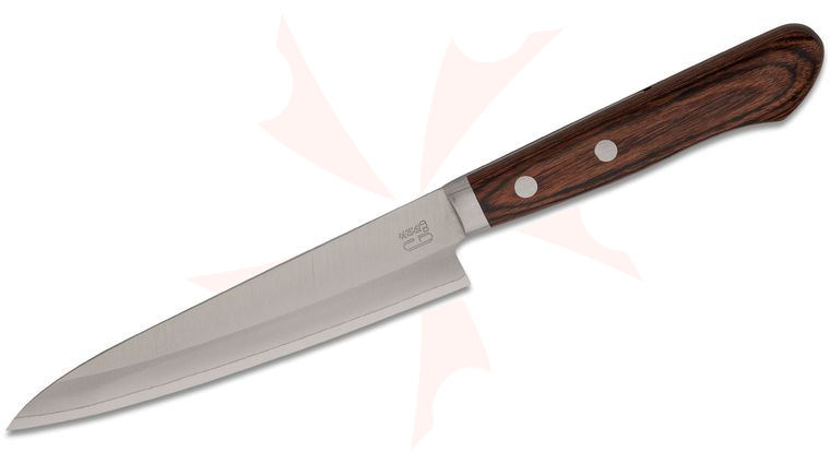 Kikuichi Elite Warikomi Gold Small All Purpose Knife 5.3 inch Blade (WGA13-05-3)