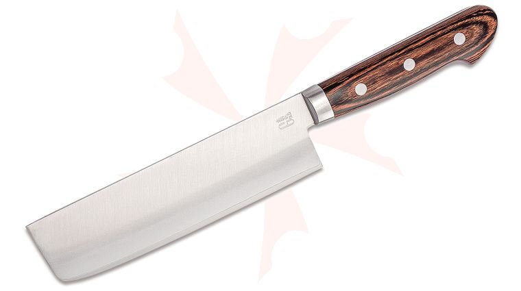 Kikuichi Elite Warikomi Gold Usuba Nakiri Slicing Knife 6.5 inch Blade (WGU17-6-5)