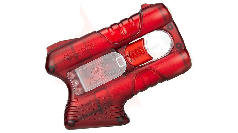 Kimber America PepperBlaster 3 Pistol Grip Pepper Self-Defense Solution, Red