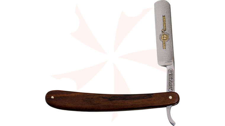 Robert Klaas 5/8 inch Hollow Ground Straight Razor, Rose Wood Handle
