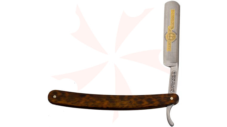 Robert Klaas 5/8 inch Hollow Ground Straight Razor, Snakewood Handle