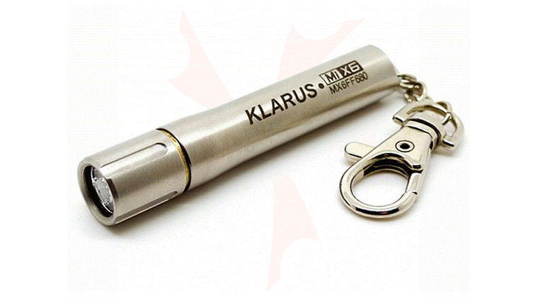 Klarus MiX6 Ti LED AAA Flashlight, Titanium Body, 85 Max Lumens