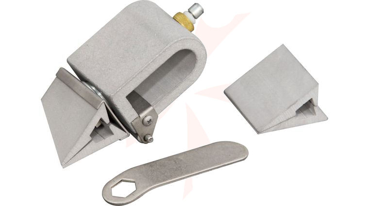 KME Sharpeners Self-Aligning Adjustable Angle Broadhead and Replacement Blade Sharpener