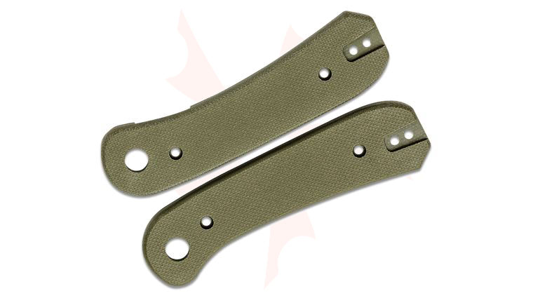 Knafs Co. Lander Fast Swap Scales, OD Green G10