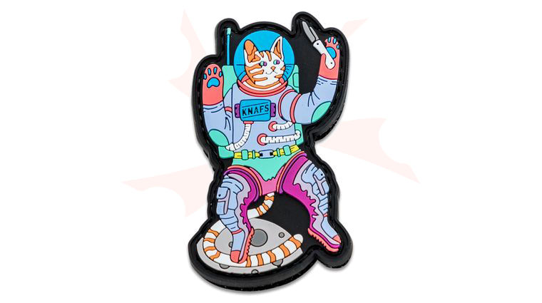 Knafs Co. PVC Space Kitty Morale Patch