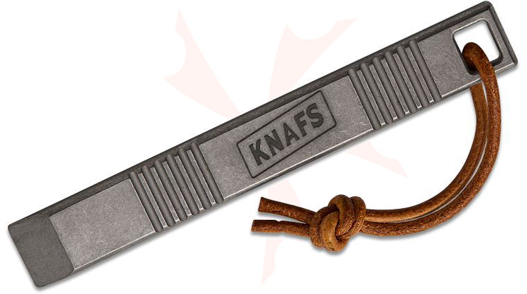 Knafs Co. Sancho Pry Bar/Pry Tool, Blasted Titanium