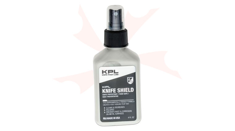 Knife Pivot Lube KPL Original Knife Shield, 4 oz. Bottle with Spray Applicator