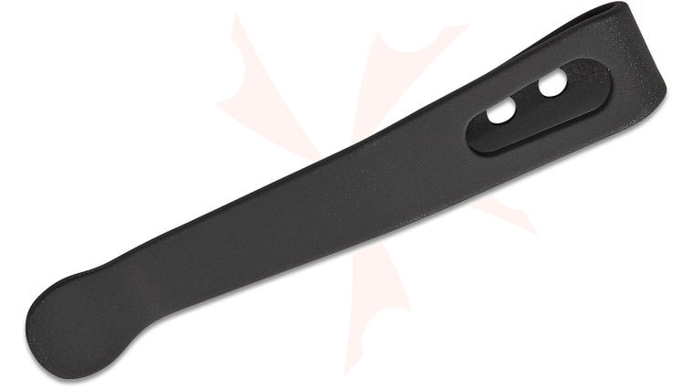 LynchNW Lynch Northwest Hinderer Standard Black Cerakote Deep Carry Titanium Pocket Clip