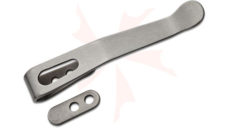 LynchNW Lynch Northwest Hinderer Standard Stonewashed Deep Carry Titanium Pocket Clip