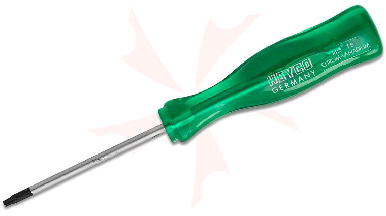 LynchNW Lynch Heyco 4150008 T8 Torx Screwdriver with Acetate Handle