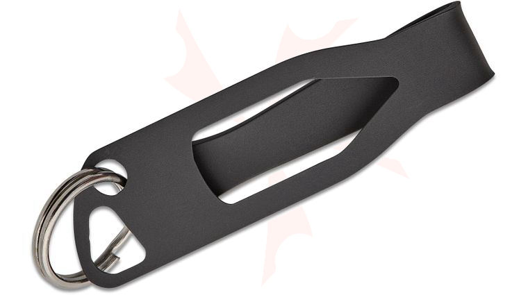 LynchNW Lynch Northwest Black Cerakote Titanium Key Hanger Deep Carry Clip with Split Key Ring 