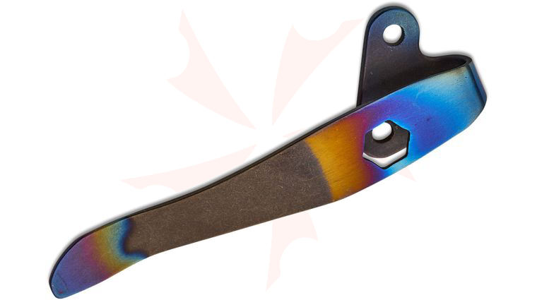 LynchNW Lynch Northwest Kershaw Leek/Blur Industrial Heat Deep Carry Titanium Pocket Clip