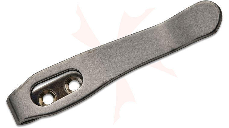 LynchNW Lynch Northwest Pro-Tech Stubby Stonewashed Deep Carry Titanium Pocket Clip