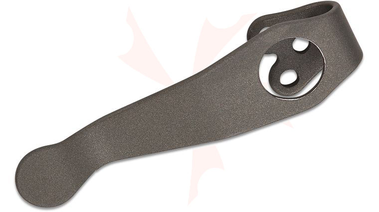 LynchNW Lynch Northwest Spyderco Stubby Clip Replacement Sandwashed Deep Carry Titanium Pocket Clip
