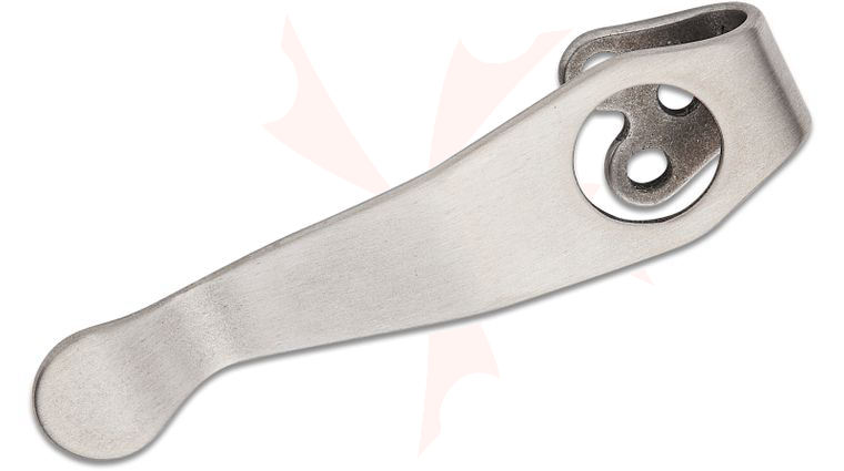 LynchNW Lynch Northwest Spyderco Stubby Clip Replacement Satin Deep Carry Titanium Pocket Clip