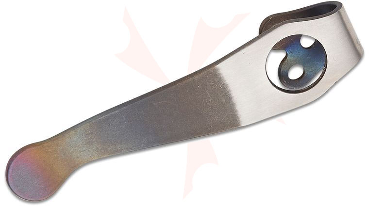LynchNW Lynch Northwest Spyderco Standard Short Industrial Deep Carry Titanium Pocket Clip