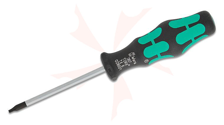 LynchNW Lynch Wera 028001 T6 x 60mm Kraftform Plus Torx Screwdriver - Large Handle