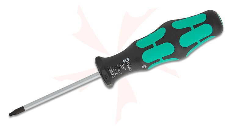 LynchNW Lynch Wera 028003 T8 x 60mm Kraftform Plus Torx Screwdriver - Large Handle
