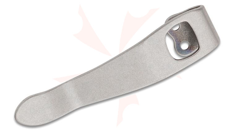 LynchNW Lynch Northwest Zero Tolerance Model 2 Stonewashed Deep Carry Titanium Pocket Clip
