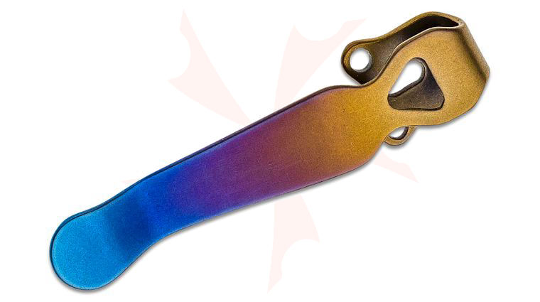 LynchNW Lynch Northwest Benchmade/Emerson/Pro-Tech Fade Anodized Deep Carry Titanium Pocket Clip