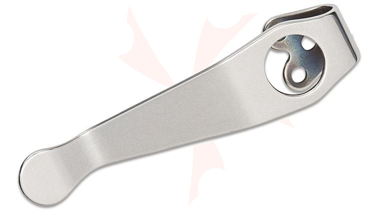 LynchNW Lynch Northwest Spyderco Standard Short Polished Deep Carry Titanium Pocket Clip