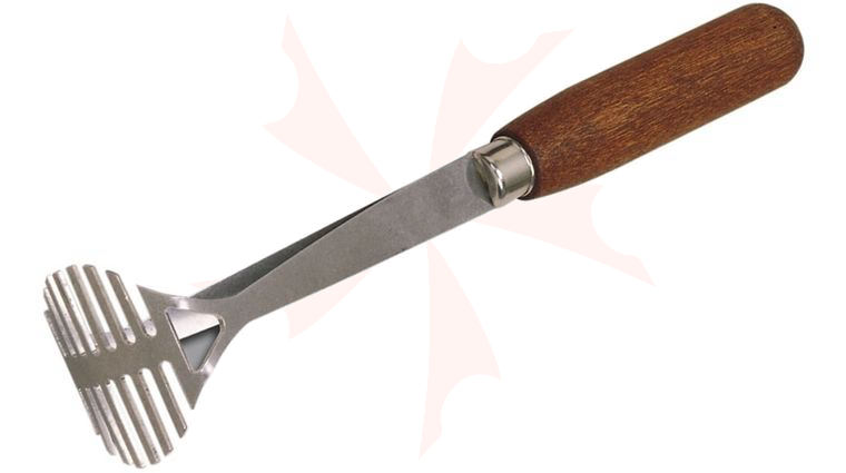 Lamson USA Pro Stamped Granny Tools Walnut Grandma's Mini Masher