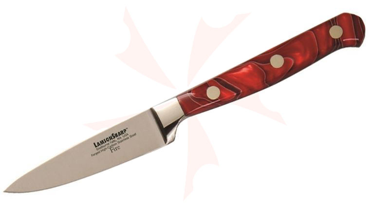 Lamson USA 3.5 inch Fire Forged Paring Knife, Kirinite Handle