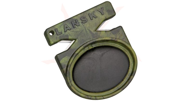 Lansky Quick Fix Pocket Knife Sharpener, Camo Green