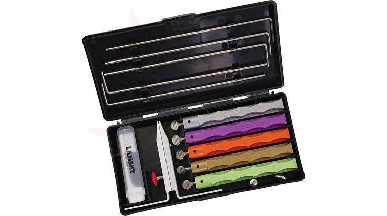 Lansky Deluxe 5-Stone Diamond Knife Sharpening System