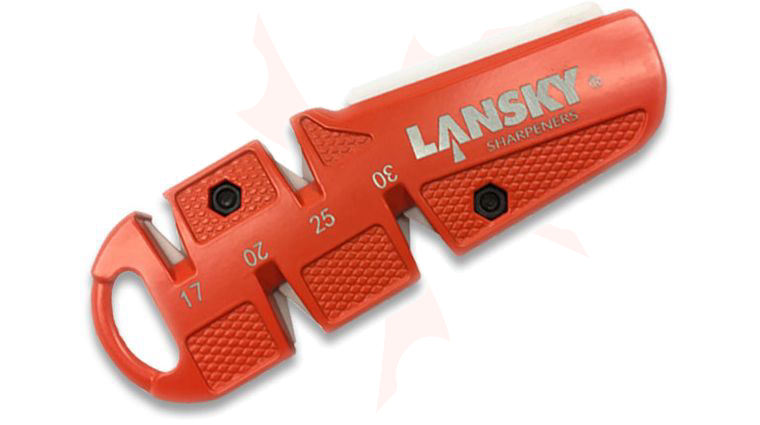 Lansky C-Sharp Ceramic Pull-Through Quad-Angled Pocket Sharpener