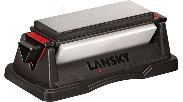 Lansky 6 inch Diamond/Alumina-Oxide/Ceramic Tri-Hone Benchstone